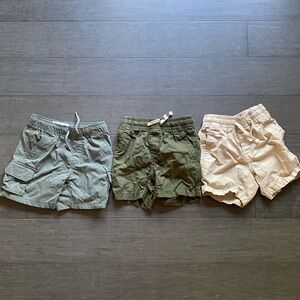 3 GAP Kids Neutral Essential Shorts 🩳